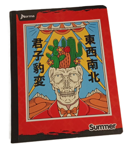 1353-42 🌞 Cuaderno Cosido Summer – Norma Sticker Niño 20113