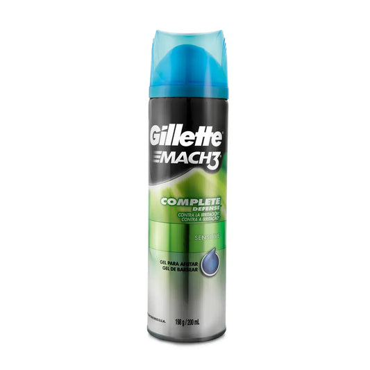Gel Gillette Mach3 Sensitive x 2 unds x 198g c/u  - N22853