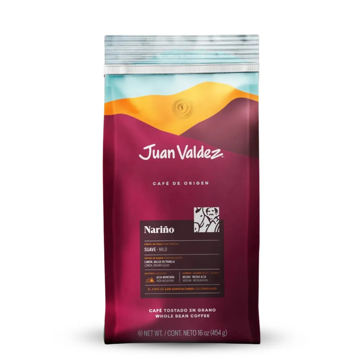 1091-6 ☕🏔️ Café Origen Nariño Juan Valdez – Molido