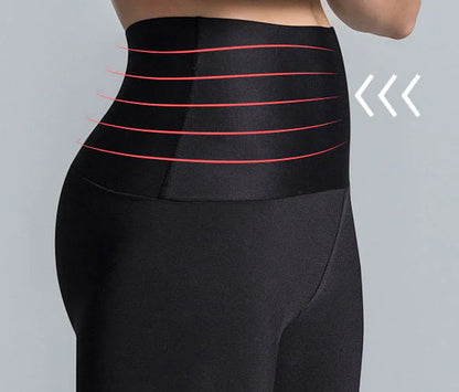 Legging de control con mallas transpirables en piernas - 195509