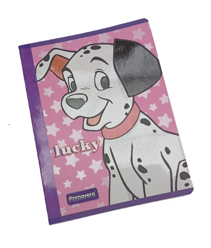 1353-28 📒 CUADERNO COSIDO PRIMAVERA DISNEY – DÁLMATA LUCKY 🐶✨