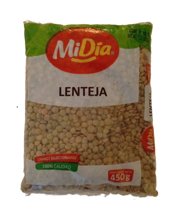 101583 🌿 Lenteja MiDia 450g