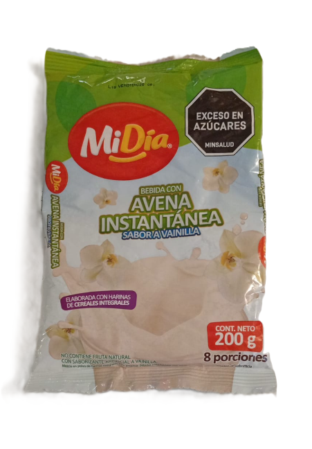 1041-11🥣 Avena Instantánea Vainilla MiDía 200 g
