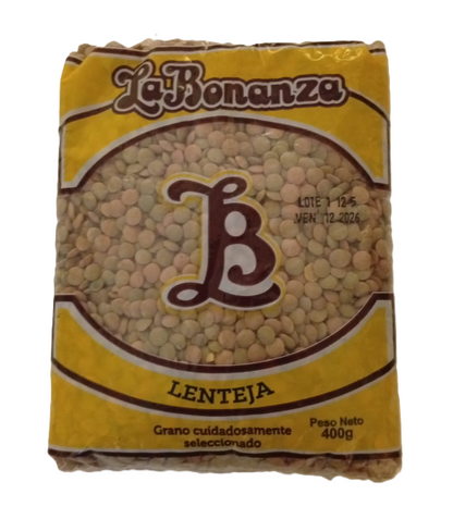 10158-1 ❤️ Lenteja Bonanza 400g – Nutrición Inteligente para tu Día a Día