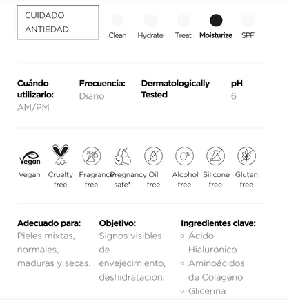 2322 💧✨ SOLO Aminoácidos de Colágeno + Ácido Hialurónico REVOX B77 (30 ml) - PB4-0025