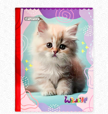 1353-57 🌿 Cuaderno Cosido WILDLIFE PAPPYER - Niña 17489