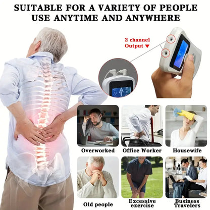 Estimulador muscular TENS y dispositivo de masaje EMS - TVC3932443