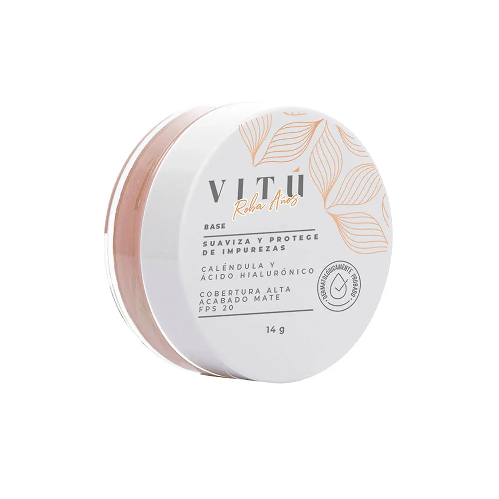 3121 🌼 Base Vitú Mousse Caléndula & Ácido Hialurónico
