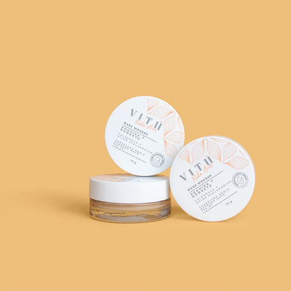 3121 🌼 Base Vitú Mousse Caléndula & Ácido Hialurónico