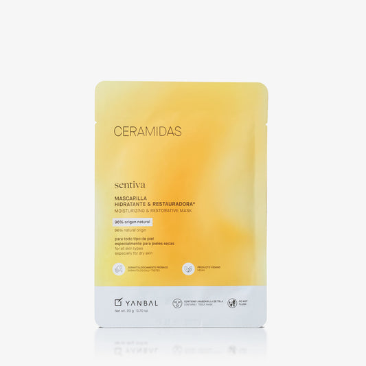 Mascarilla Hidratante y Restauradora Sentiva Ceramidas