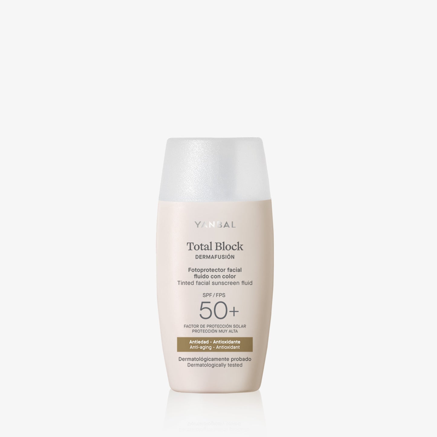 2482 Fotoprotector Facial Fluido Color Total Block Derma SPF 50+