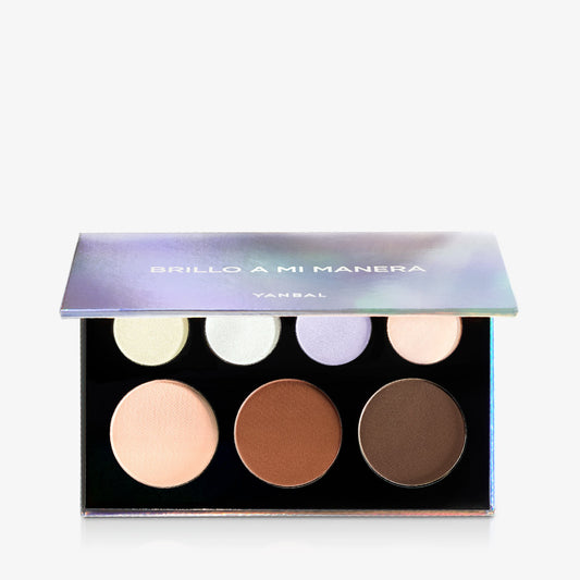 Paleta de Sombras Multifuncional Brillo a mi manera