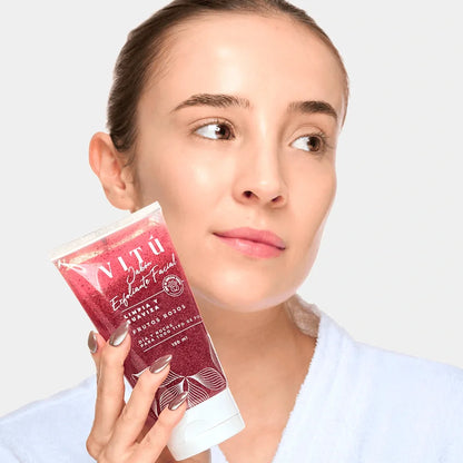 2353 🍓 Jabón Vitú Exfoliante Facial Frutos Rojos 150 ml - PB0101722