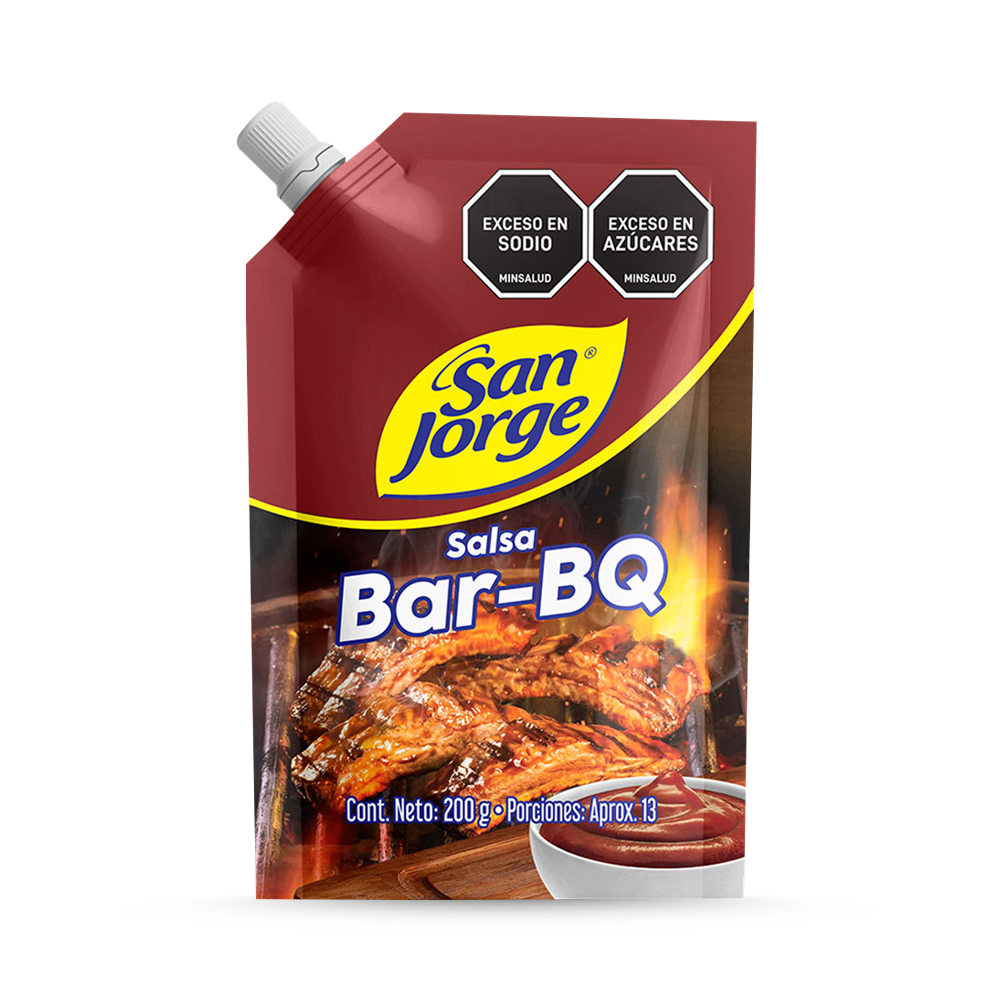 102105-1 🔥 Salsa BBQ San Jorge Doypack 200g
