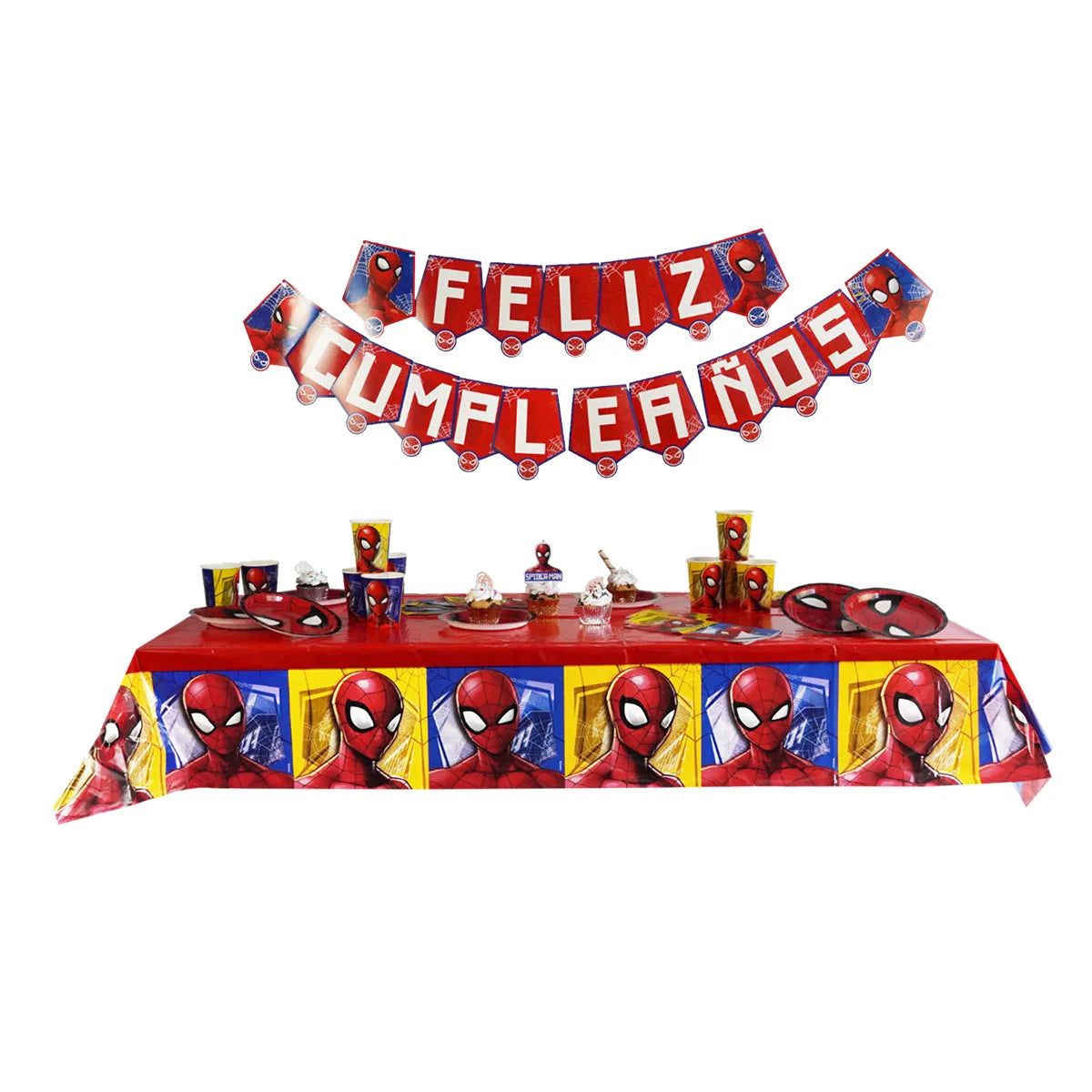 1371-6 🕷️ Kit Cumpleaños Primavera Spiderman