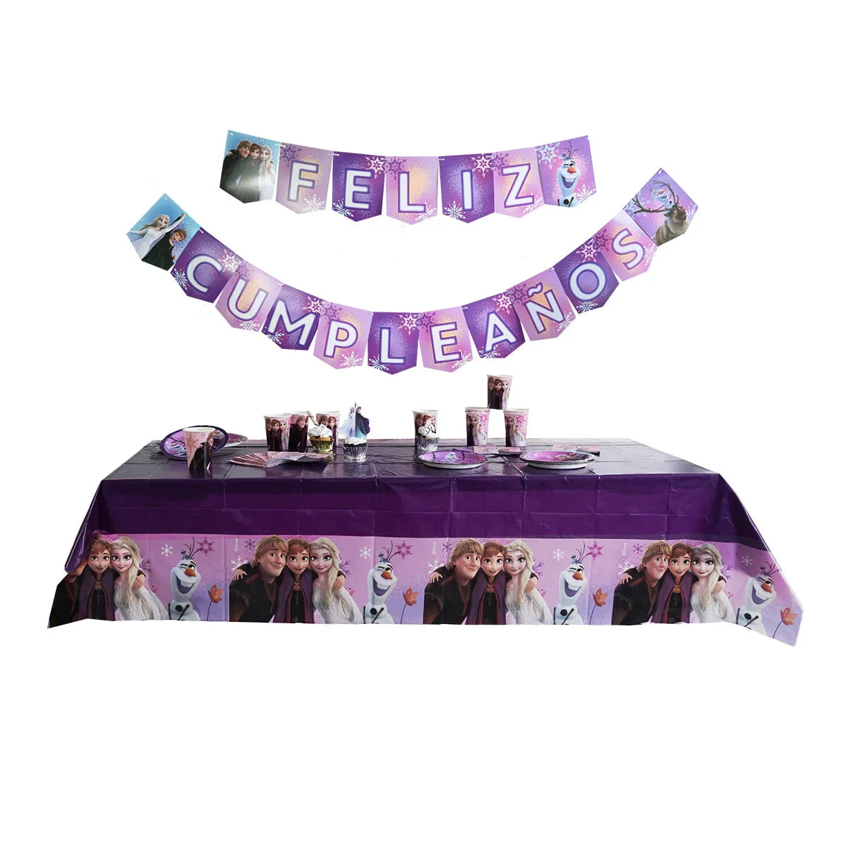 1371-2 ❄️ Kit Cumpleaños Primavera Frozen