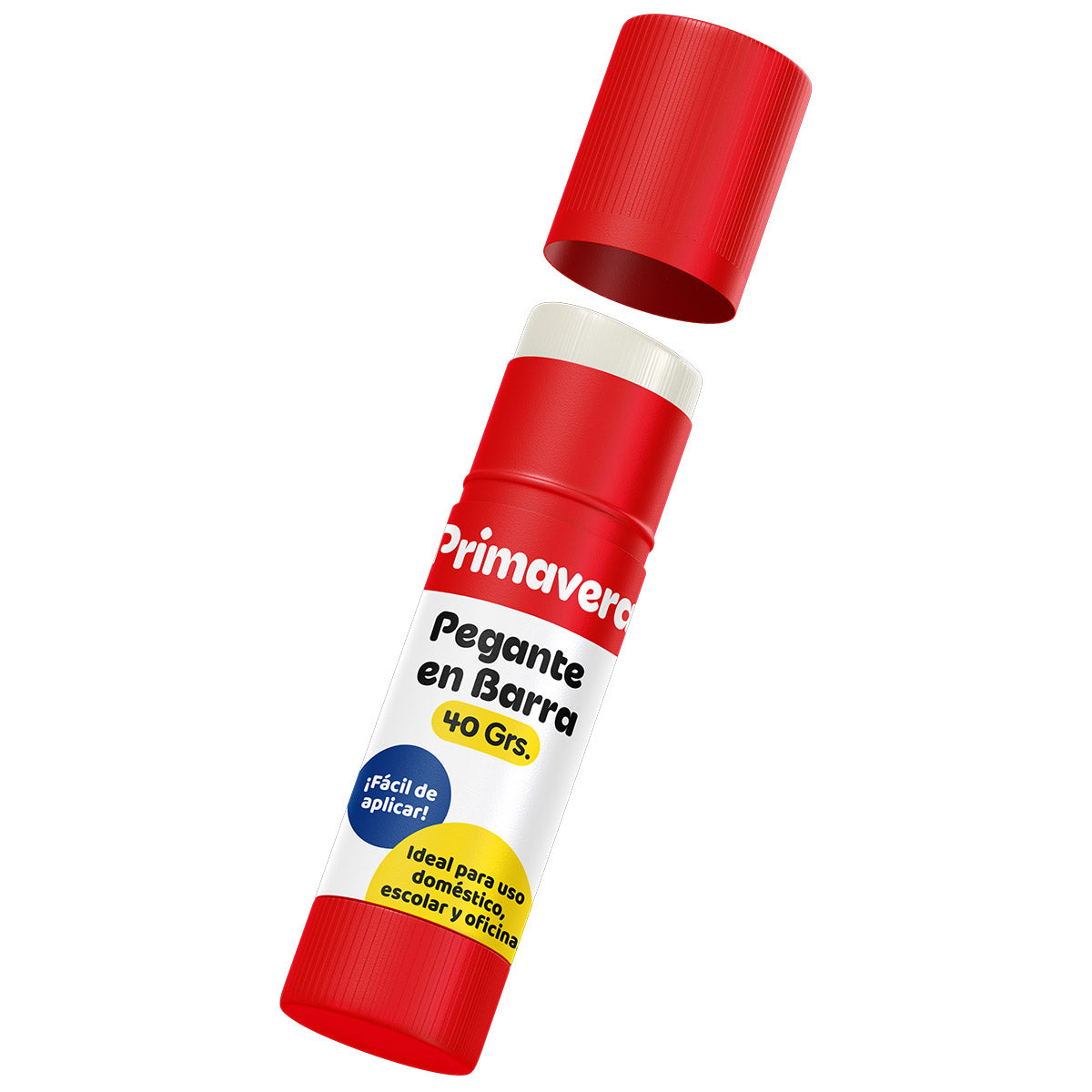 13128-1 🧴 Pegante en Barra Primavera Blanco 40 g – Adhesión limpia, ideas seguras 🧴