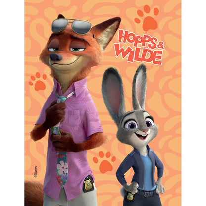 1353-23 🦊🌿 Cuaderno Cosido Primavera Zootopia – Wilde