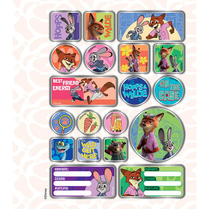 1353-24 🐰🌸 Cuaderno Cosido Primavera Zootopia – Hopps