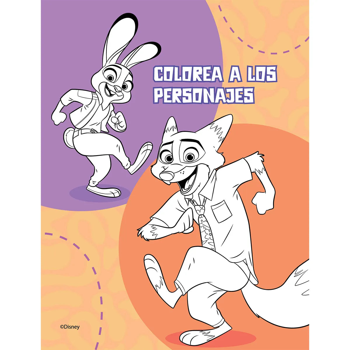 1353-24 🐰🌸 Cuaderno Cosido Primavera Zootopia – Hopps