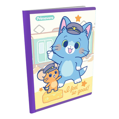 130503-011 🌈 Cuaderno Cosido Primavera Tom & Jerry Gokko I Feel So Good!