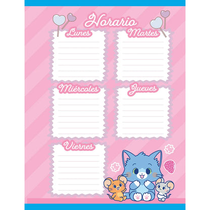 1353-10 🍬 Cuaderno Cosido Primavera Tom & Jerry Gokko Shall We Share Sweets