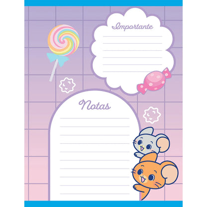 1353-10 🍬 Cuaderno Cosido Primavera Tom & Jerry Gokko Shall We Share Sweets