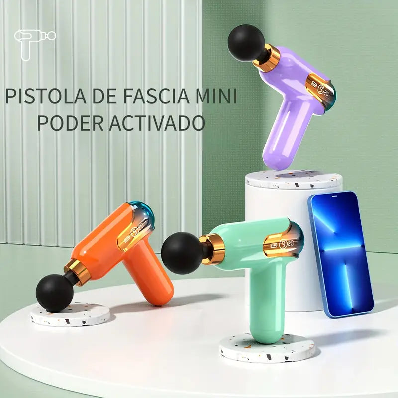 Mini Pistola de Masaje - Portátil y Silenciosa - TJN14977
