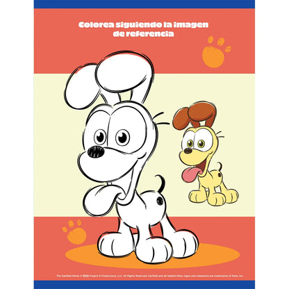 1353-8 🌸Cuaderno Cosido Primavera Garfield Family is Family