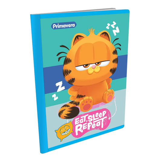 130503-007 🐾 Cuaderno Cosido Primavera Garfield – Eat, Sleep, Repeat