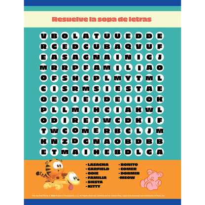 130503-007 🐾 Cuaderno Cosido Primavera Garfield – Eat, Sleep, Repeat