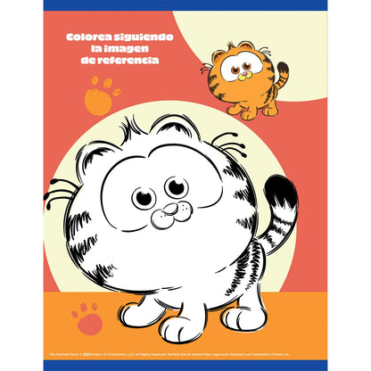 130503-007 🐾 Cuaderno Cosido Primavera Garfield – Eat, Sleep, Repeat