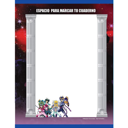 1353-40 📘 CUADERNO COSIDO PRIMAVERA ♐ SEIYA DE PEGASO – CABALLEROS DEL ZODIACO