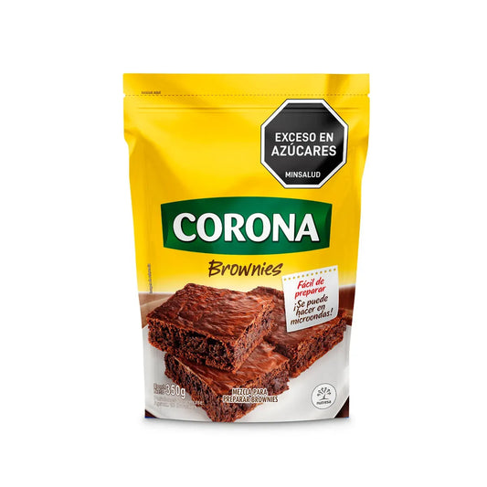 Mezcla lista para Brownies Corona x 350g - N23485