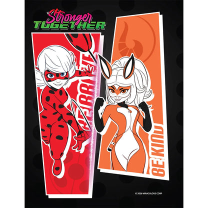 1353-3 🐞 Cuaderno Cosido Ladybug Be Your Own hero! 100 Hojas Cuadros