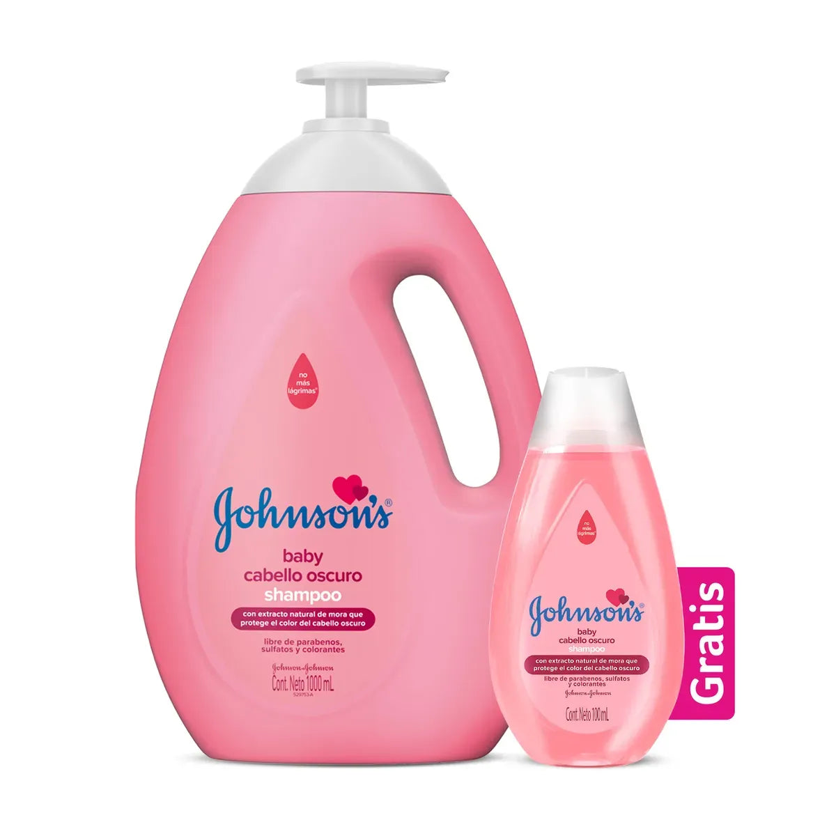 Shampoo Johnson's para cabello oscuro x 1L - N25369