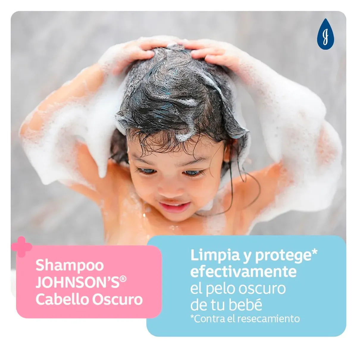 Shampoo Johnson's para cabello oscuro x 1L - N25369