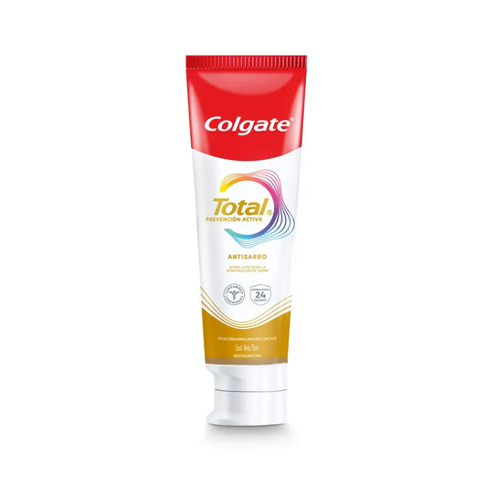 Crema Dental Colgate Total Prevención Activa Anti Sarro x 75ml - CÓD N28462