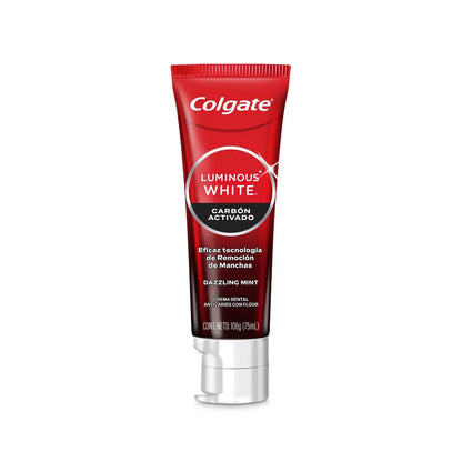 Crema Dental Colgate Luminous White Carbón x 75ml - CÓD N28484