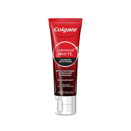 Crema Dental Colgate Luminous White Carbón x 75ml - CÓD N28484
