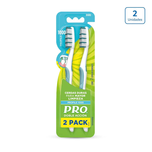 Cepillo Pro Oral B Doble Acción 1000 x 2 unds - CÓD N28865
