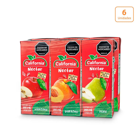 Néctar Frutto multisabor x 6 unds x 200ml c/u - N29168