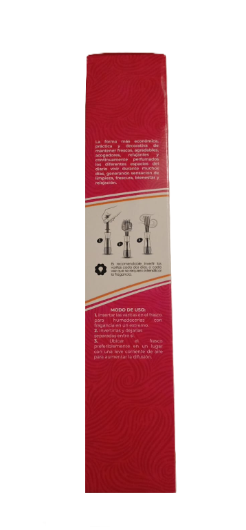 1173-2 🌿 Ambientador Continuo POLARIX con Difusores de Bambú – Frutos del Trópico 40 ml