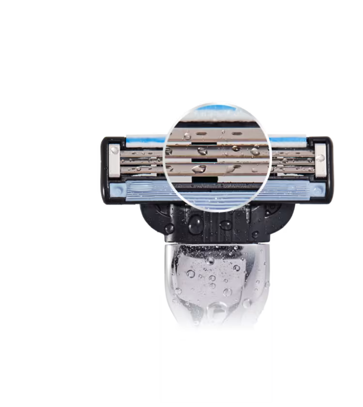 1563 💧 Máquina para Afeitar Gillette Mach3 Aqua Grip 1UP