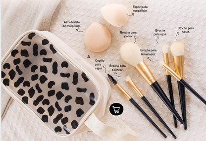 351 ✨ Set de Brochas C Beige Ref. D46054 - L31518