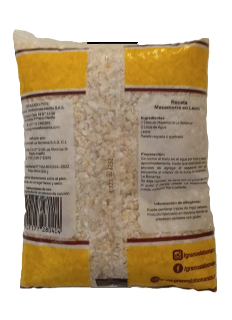 101511-1 🥣 Mazamorra La Bonanza 500g