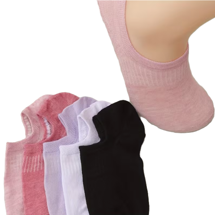6331 🧦 Calcetines Antideslizantes para Mujer – Colores Mixtos (P9-08)
