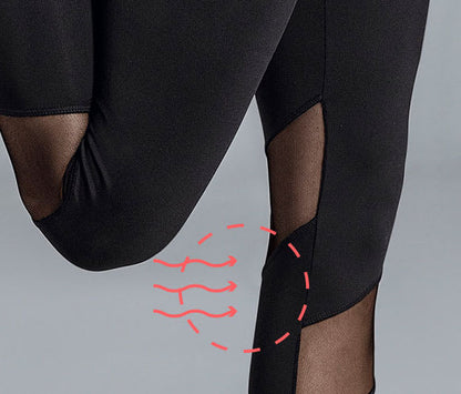 Legging de control con mallas transpirables en piernas - 195509