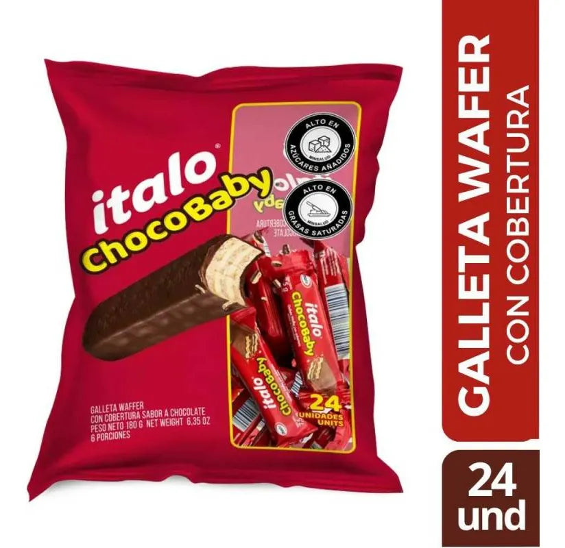 10122-3 🍫 Galleta Choco Baby Ítalo