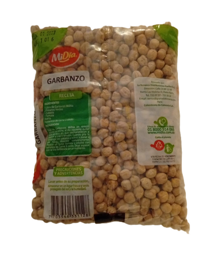 10157-3 🧡 Garbanzo MiDia 450g – 100% Natural, Energía que Nutre tu Hogar